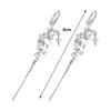 1 Pair Ear Needles Myth of The Moon Punk Rock Dark Style Individual Piercing Earrings Star Moon Ear Cuffs Club Party Jewelry