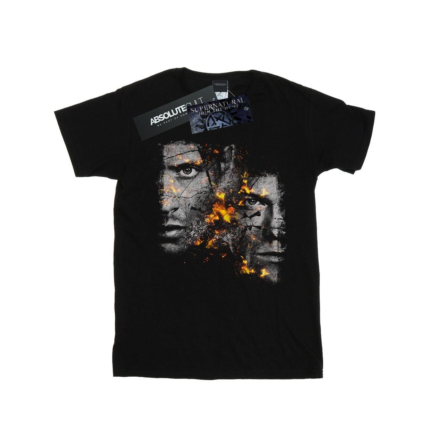 Supernatural Bovennatuurlijk heren Sam en Dean Fire T-shirt M