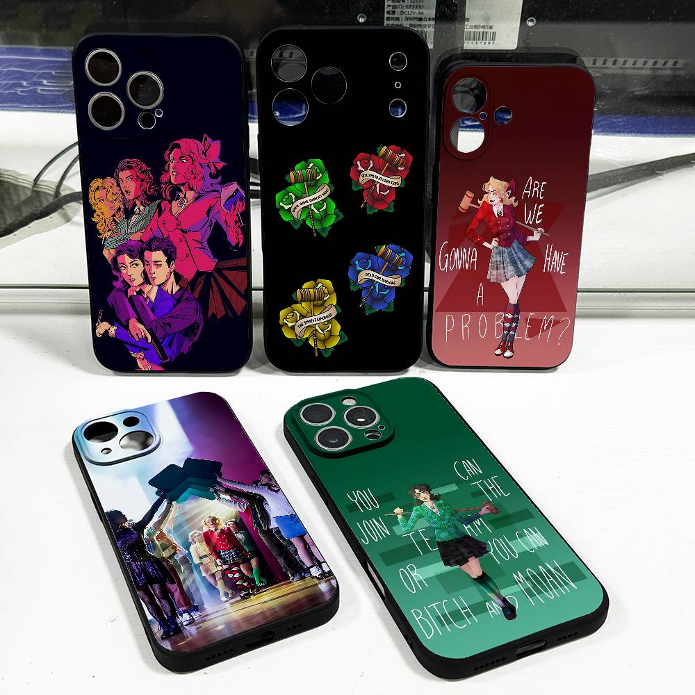 H-Heathers Musical Phone Case For iPhone 13,16,12,14,15,11,17,Pro,Max,Plus,E,Air,Mini Shockproof Cover