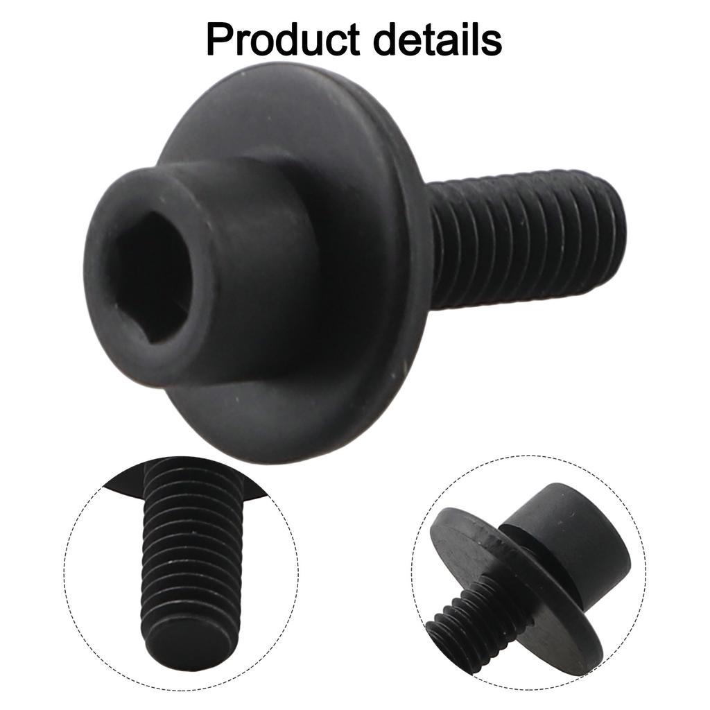 Repair Work Tool Maintenance M6-1.00 X 20mm Blade Clamp Hex Bolt Circular Saw Accessories For BSS610 BSS611 Metal Blade Bolt