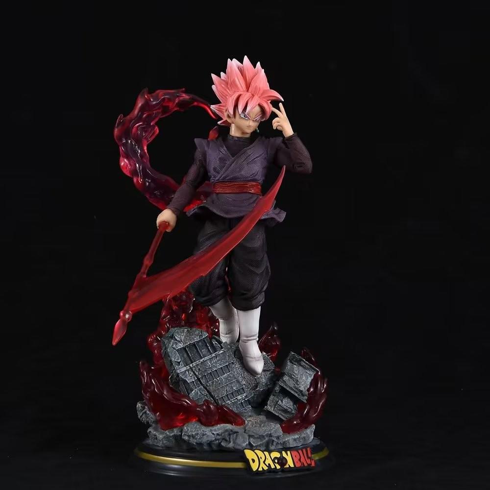Dragon Ball Gk Super Saiyan Zamasu Pink Goku Scythe Form Pvc Figure Model Collectible