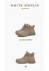 Red Dragonfly Women's Velvet-Thick Snow & Martin Boots: Winter Waterproof, Thick Sole, Short Workwear Style