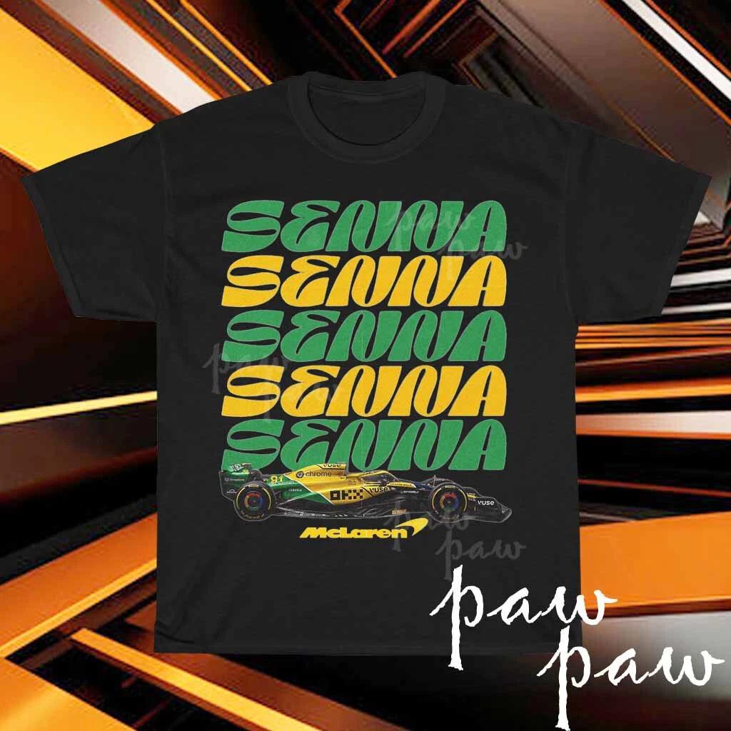 Ayrton Senna Williams Racing Logo American T-Shirt Funny Size S to 5XL XXXXL