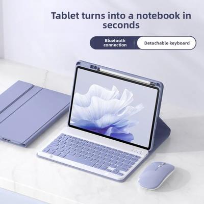Huawei Matepad Se 11.5 İnç için Bluetooth Klavye Kılıfı Manyetik Ayrılabilir Koruyucu Kılıf Honor Tablet