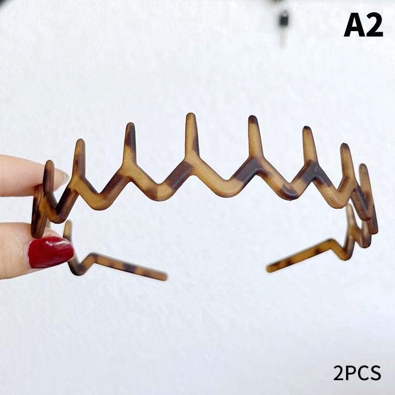 

2 шт. матовые повязки на голову для девочек, женские пластиковые обручи для волос в форме зубов, тонкие нескользящие повязки на голову для девочек и детей, аксессуары для волос