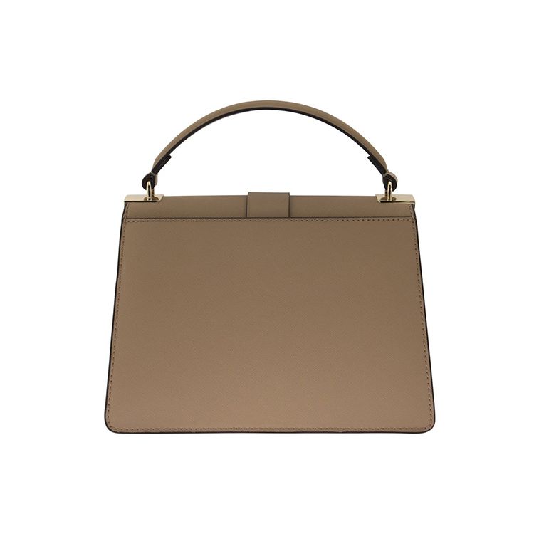 

Michael Kors MK Flap Closure Metal Accents Detachable Adjustable Shoulder Strap Leather Handbag Women handbags Camel 30H1LGRS2L-222 Basic Set (Bag+Dust Bag)