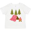 Inktastic Summer Camp Girls Camping Toddler Kids Boys T-Shirt Campfire Hobbies Child Kid