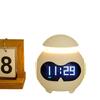 Bluetooth Speaker Alarm Clock with Memory and 7-Color Mood Lamp
