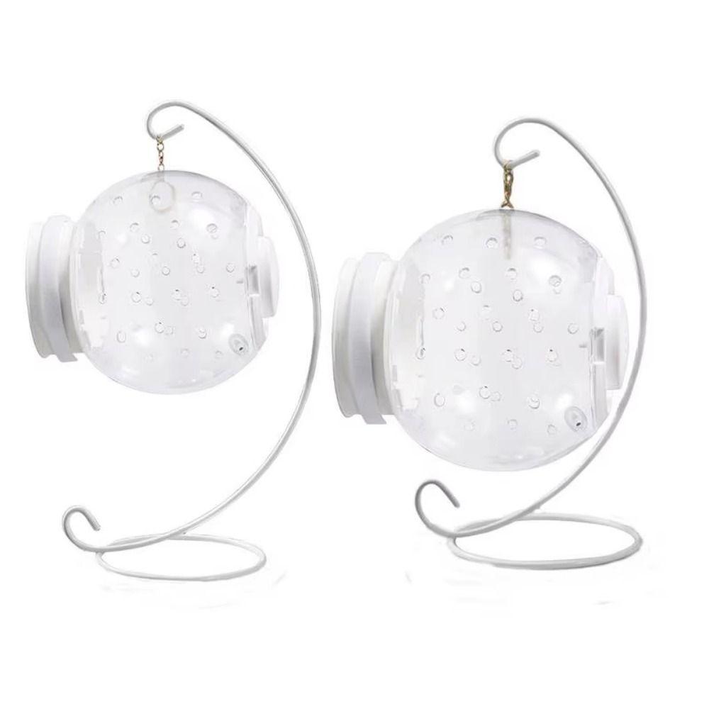 

Большая вместительная прозрачная клетка для птиц с крючком-стойкой, акриловая переноска для птиц, сад without Hook 12cm