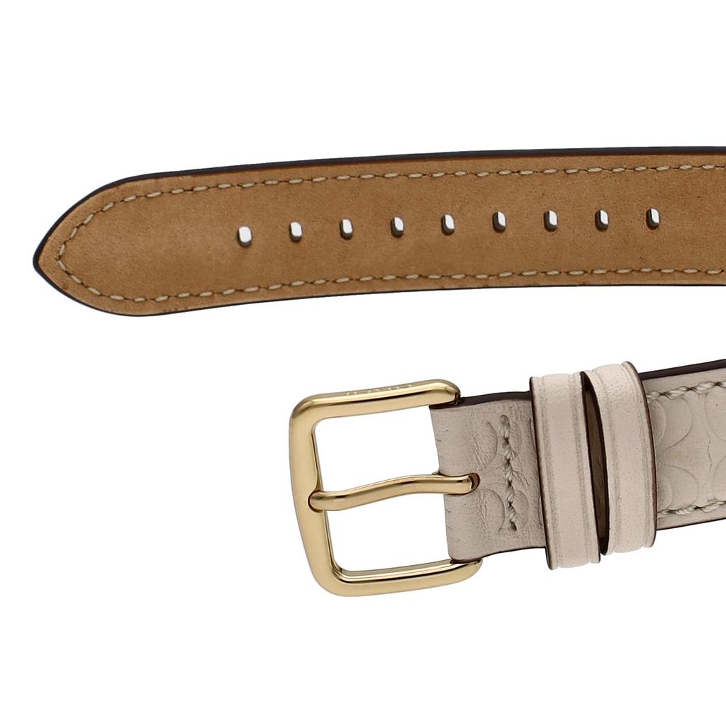 Watch GREYSON White Dial Stainless Steel Mineral Glass Quartz Daily Waterproof 36MM China Watch 14504141 White [Coach] Women's [Item]