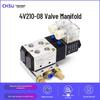 4V210-08 Solenoid Valve DC24V, Pneumatic 4V310-10 Control Valve, 4V410-15 Two-Position Five-Way Valve AC220V