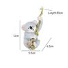 Creative Resin Animal Hanging Garden Ornaments - Koala & Orangutan Mini Figurines Decor for Lawn Garden Yard Terrace Patio Tree