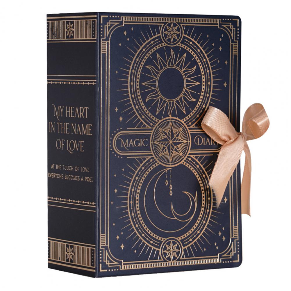 Candy Gift Box Book Shape Gift Sturdy Multi-function Cardboard Gifts Candy Box Candy Chocolate Package Decor