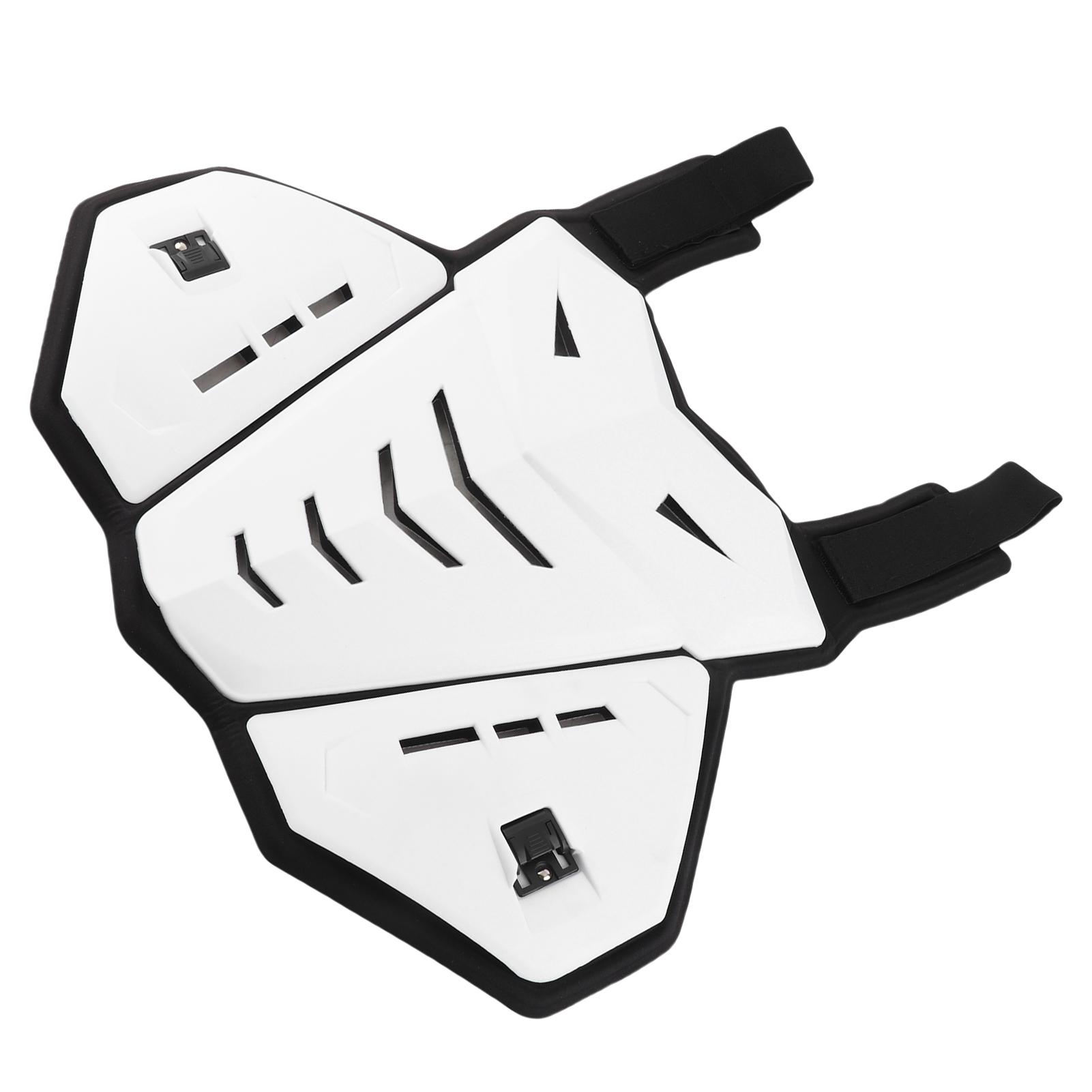

Durable Motorcycle Protector Jacket Biker Stunt Racing Armor Vest Guard Chest White