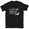 IF I Was A Bird Immature College Pun T-Shirt