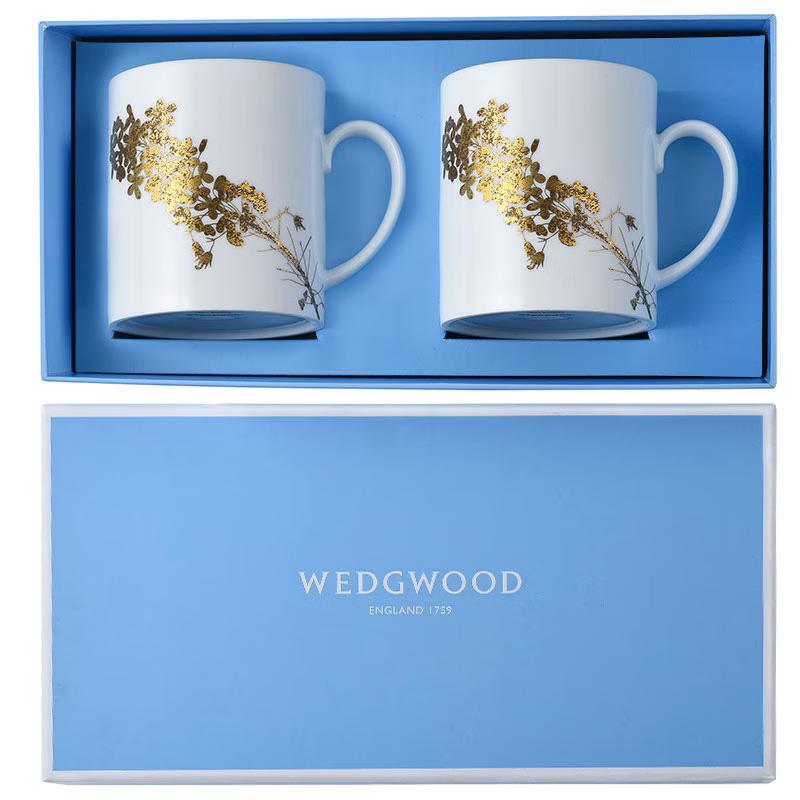 Wedgwood Golden Garden Mug Pair