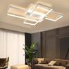 Plafonnier LED - NETTLIFE - 100 cm - 88 W - Dimmable télécommande - Blanc chaud 3000K