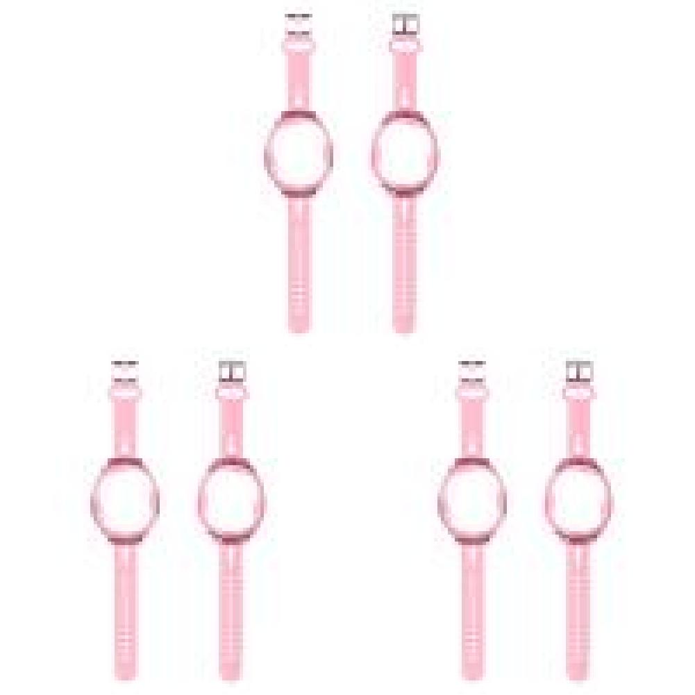 Držák náramku na náramek TPU pro Tamagotchi Uni pro Kid Teen 6,3-8,85 palce(Růžový)