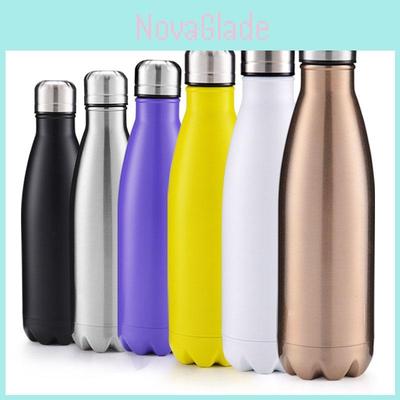 Insulated 500ml Stainless Steel Water Bottle Flask For Hot Or Cold Beverages