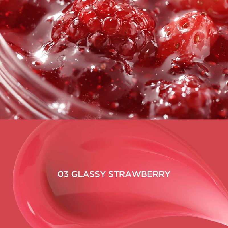 [TIRTIR] Сияющее тинтующее масло для губ Glow Pop 4,3 г 03 Glassy Strawberry