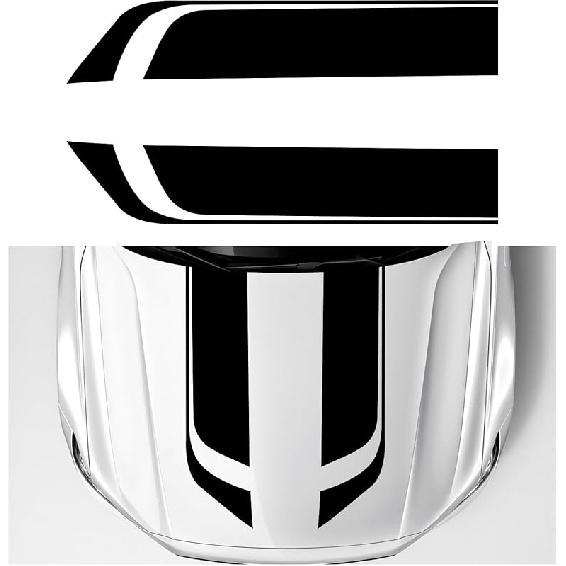 Car Hood Decal Sticker, Racing Stripe Graphic Stickers For Auto Body Skirt Roof Hood Bumper, Automotive Exterior Decoration Vinyl Decal For Car SUV