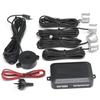 Car Reverse Radar Kit with 4 Parking Sensors Vehicle Backup Alarm System Sensor Detection for Vehicle Parking Assistance