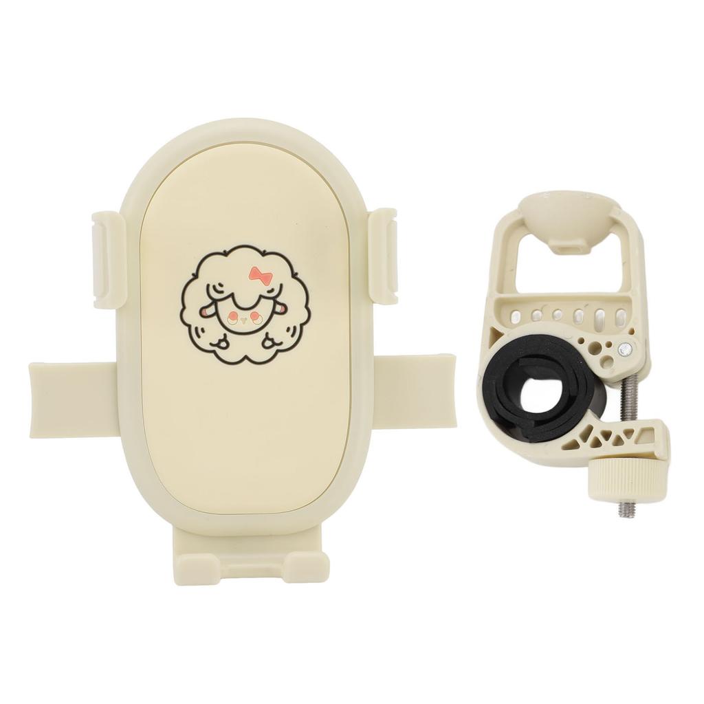 Motorcycle Phone Holder Cute Cartoon Shockproof Cycling Phone Navigation Stand Handlebar Cellphone