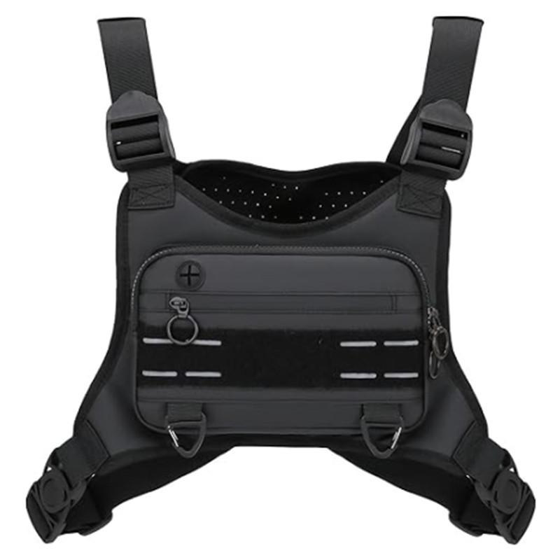 Tactical Chest Bag For Outdoor Activities With Oxford Fabric Versatile Storage For Running And Hiking Enthusiasts
