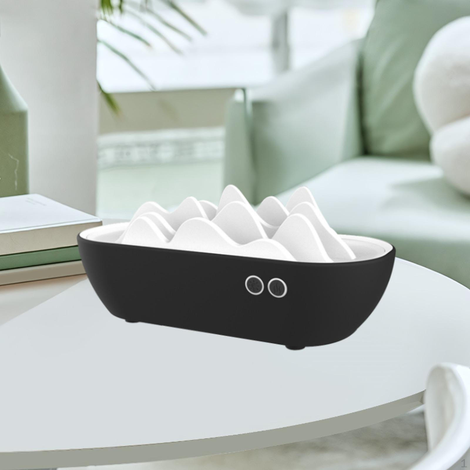 

Аромадиффузор с функцией капель воды для ароматерапии в горах и увлажнения чёрный