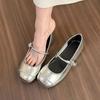 Spring New Women Mary Janes Shoes Shallow Toe Ballet Flats Shoes French Style Night Wind Single Lolita Shoes Women's Loafers