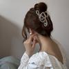 Creative Hairpin Musical Note Hair Claw Non-Slip Geometry Mobiu Hair Clip Korean Style Extra Large Plastic Grab Clip Headwear