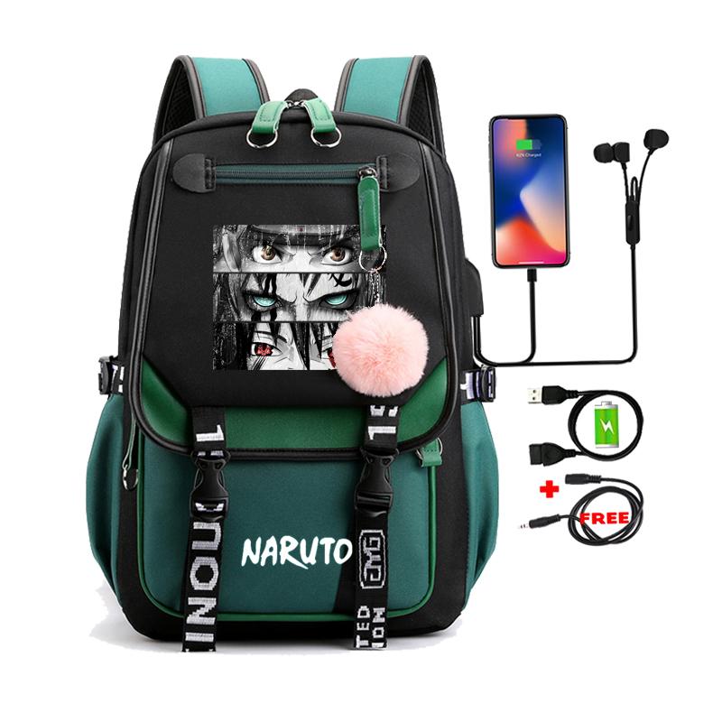 Anime Backpack Nezuko Kawaii Cartoon School Bag for Bag Manga To Travel Daily Girl Bookbag Adult Large Capacity Backpack