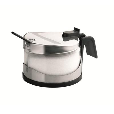 Stainless Steel Multicolor Sugar Bowl - IBILI - 768800 - Capacity 0.25 L - Dishwasher Safe