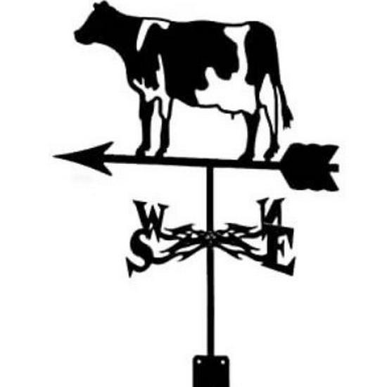 Wetterfahnen-Ornament aus Edelstahl für den Außenhof