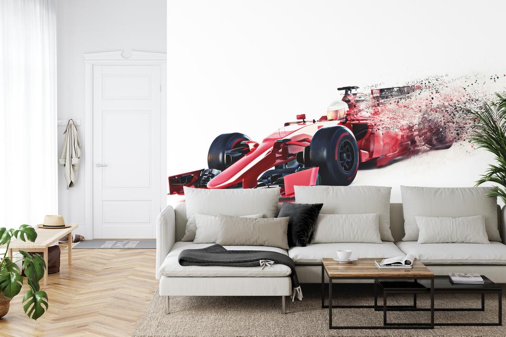 Photomural Abstract F1 Car Smooth Vinyl 520x318
