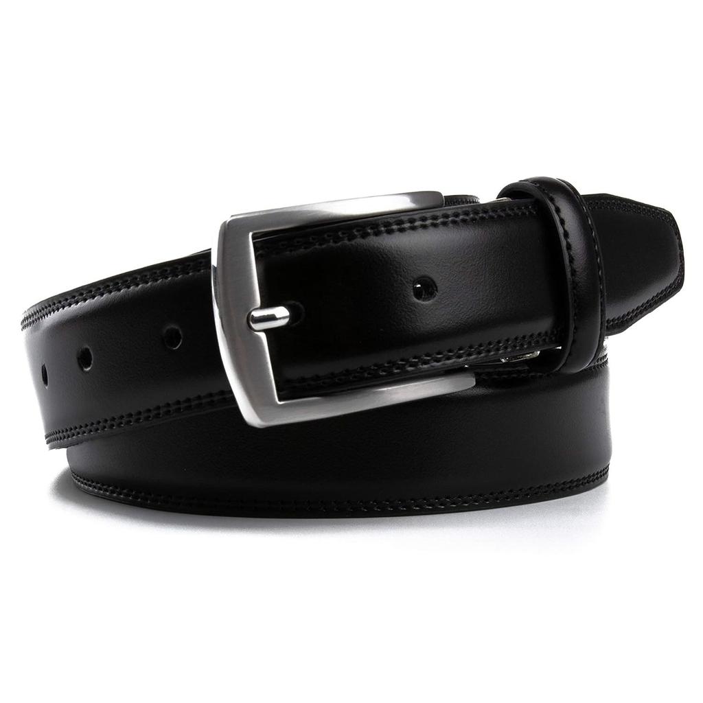 Men's Genuine Leather Pin Buckle Belt | Leather Belt for Men Classic Designs for Work & Business Casual