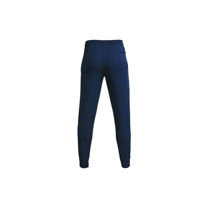 Under Armour Solid Color Elastic Cuff Casual Pants Men bottoms Blue 1370466-408