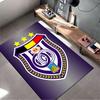 Purple Shield Emblem Carpet suitable as a non-slip mat for the living room or bedroom sofa
