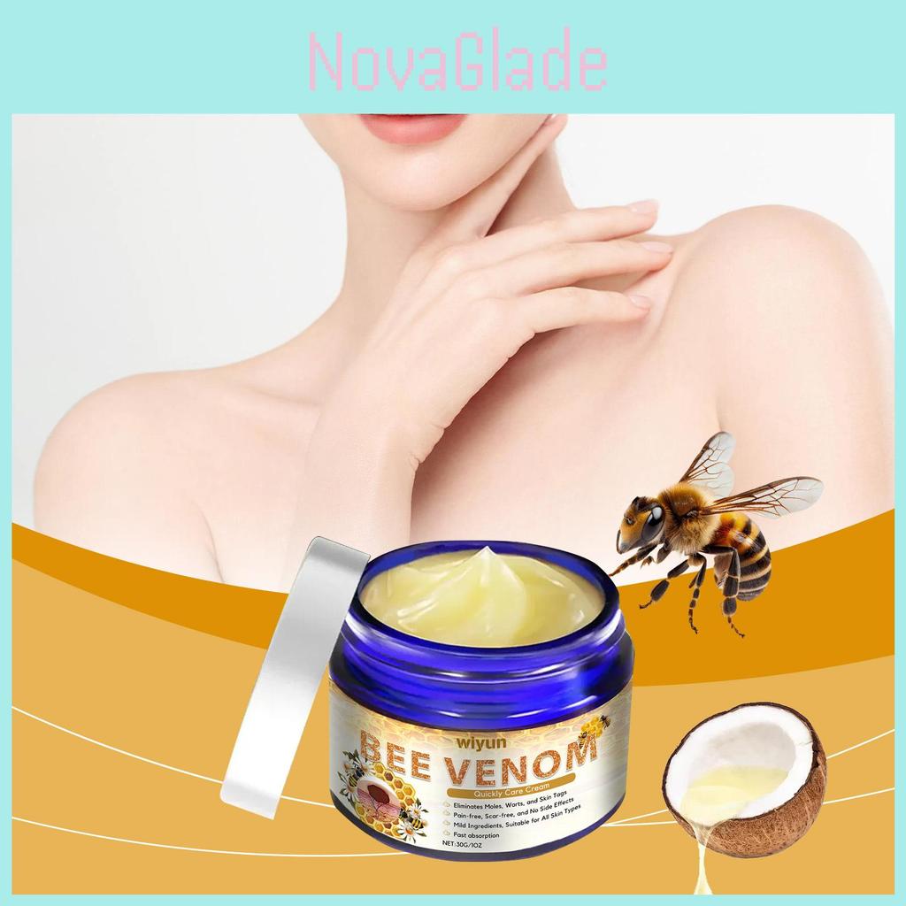 Wiyun Bee Venom Skin Care Cream Gentle Skin Repair For Smooth Healthy Skin 30g