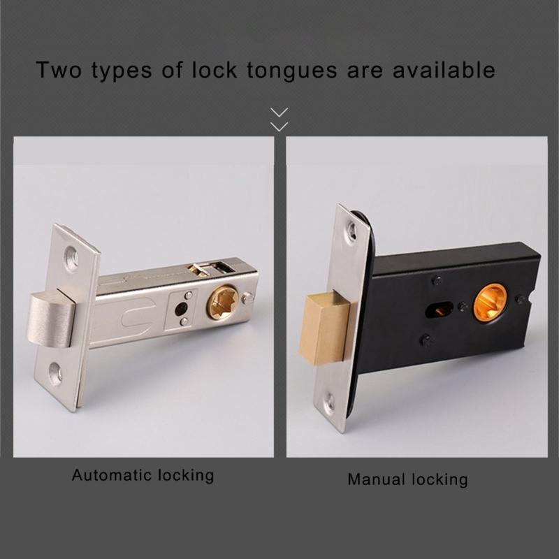 Öffentliche Toilettentürverriegelung mit rot-grünem Besetzt-Frei-Schild, Toilettenkabinentürriegel für öffentliche Toiletten