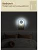 4-Pack EU Plug Light-Controlled Night Lights for Bedroom, Living Room, and Bathroom