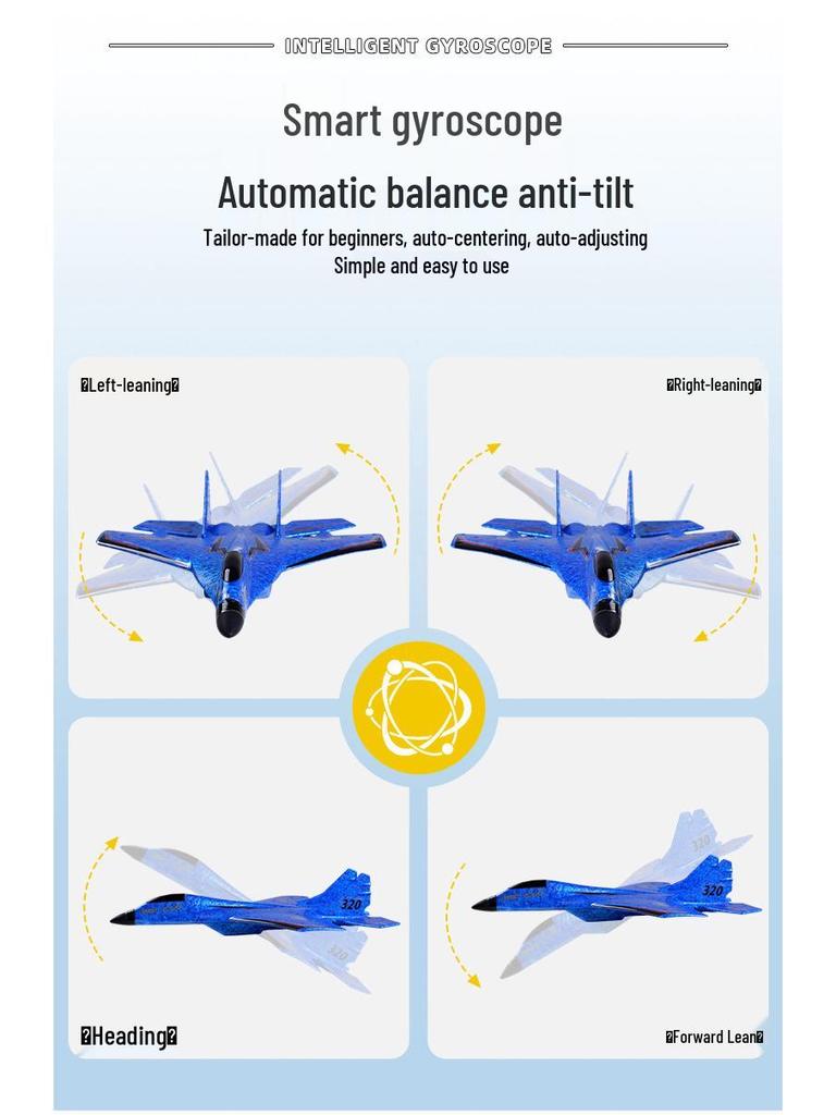 ZY-320 Remote Control Electric Foam Glider Model Airplane