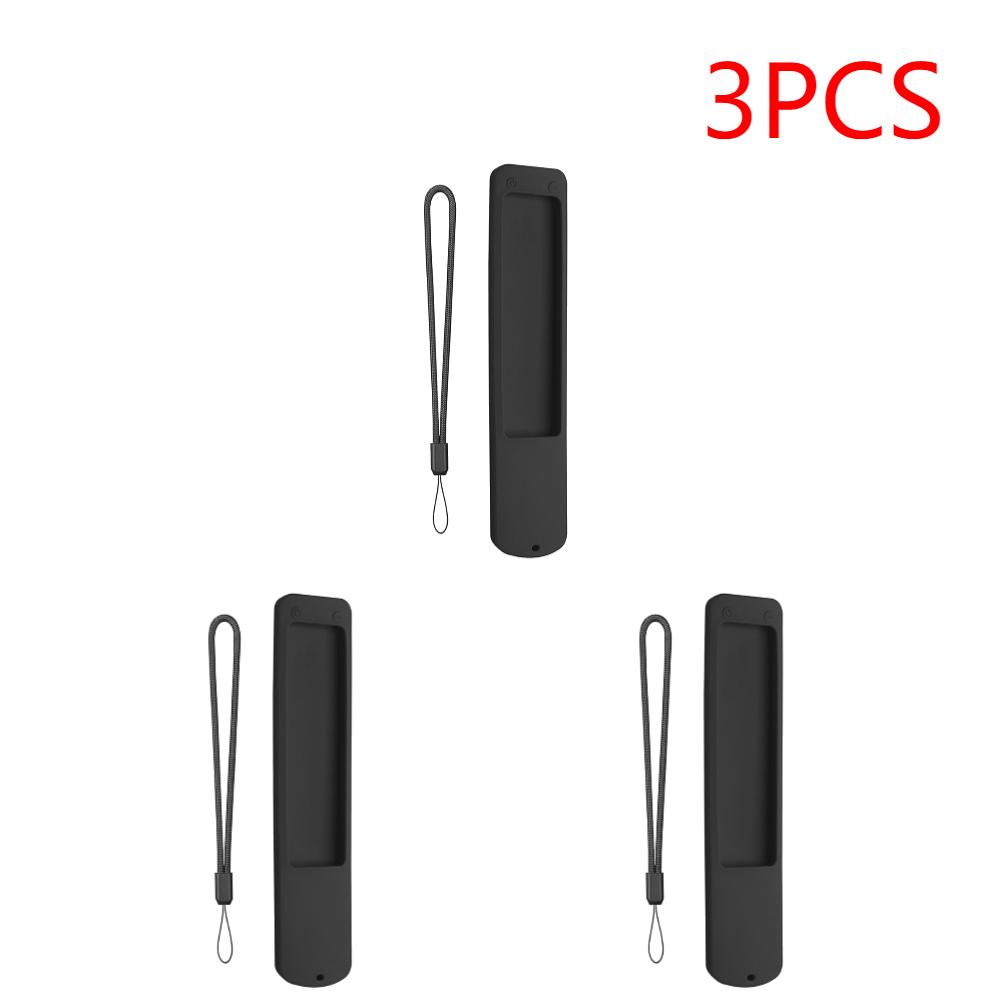 1-3pcs Silicone Case  for XMRM-ML Remote Control Cover Anti-Drop Remote Case Anti-Scratch Protective Skin Sleeve with Lanyard