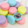 6PCS/Set Colors Jewelry Beads Organizer Box Mini Macaron Travel Rings Storage Lovely Candy Color Case Plastic