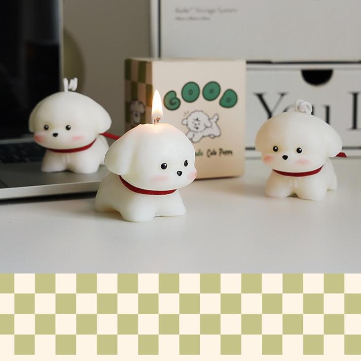 Cute Handmade Scented Candles, Birthday Atmosphere, Small Gifts, Creative Ornaments