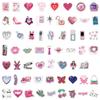 10 30 60120Pcs Retro Pink Y2K Stickers For Suitcase Skateboard Laptop Luggage Phone Car Styling Diy Decal Pegatinas
