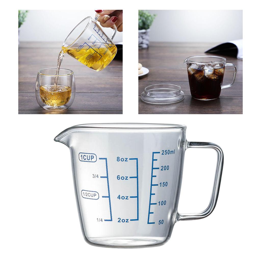 Measuring Jug Microwave Cup -Resistant with Milk Tools for Cooking Supplies