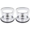 2pcs Glass Suction Cup Heavy Duty Aluminum Alloy 50kg Large Load Capacity Dent Puller Handle Lifter