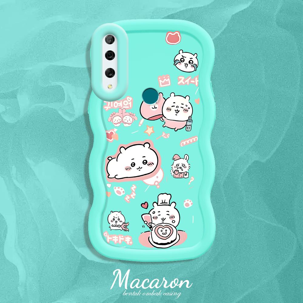 

Окрашенный узор Big Wave Edge Мягкий силиконовый материал Macaron чехол для телефона противоударный защитный резиновый чехол для iPhone Huawei Honor Infinix Tecno Infinix Note 40