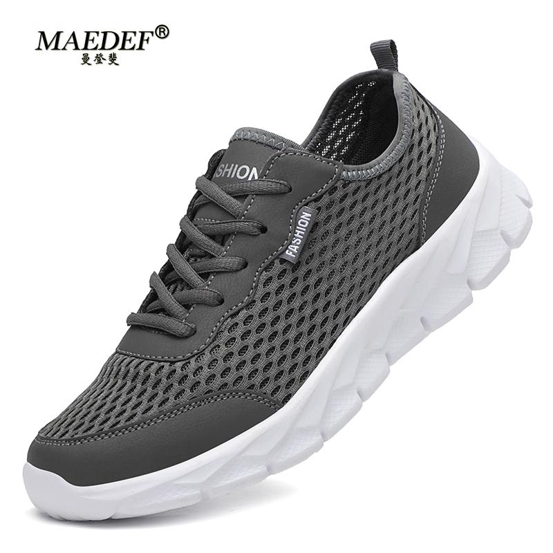 MAEDEF Mens Shoes Sneakers for Men Breathable Athletic Jogging Running Walking Sports Shoes Men Flats Shoe Tennis Men's Shoes